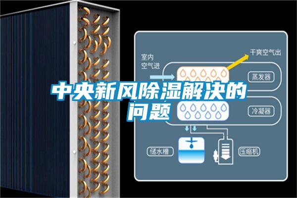 中央新風除濕解決的問題