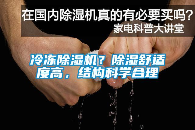 冷凍除濕機？除濕舒適度高，結構科學合理