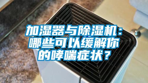 加濕器與除濕機：哪些可以緩解你的哮喘癥狀？