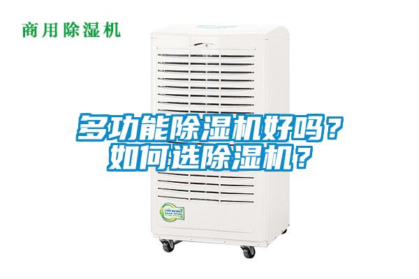 多功能除濕機好嗎？如何選除濕機？