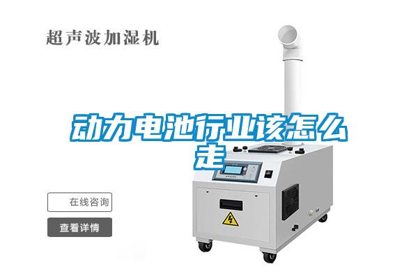 動力電池行業該怎么走