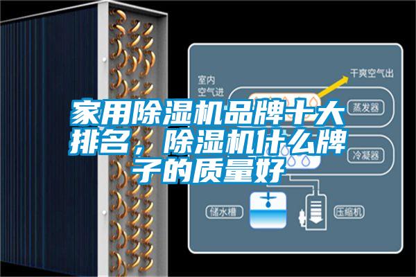 家用除濕機品牌十大排名，除濕機什么牌子的質量好