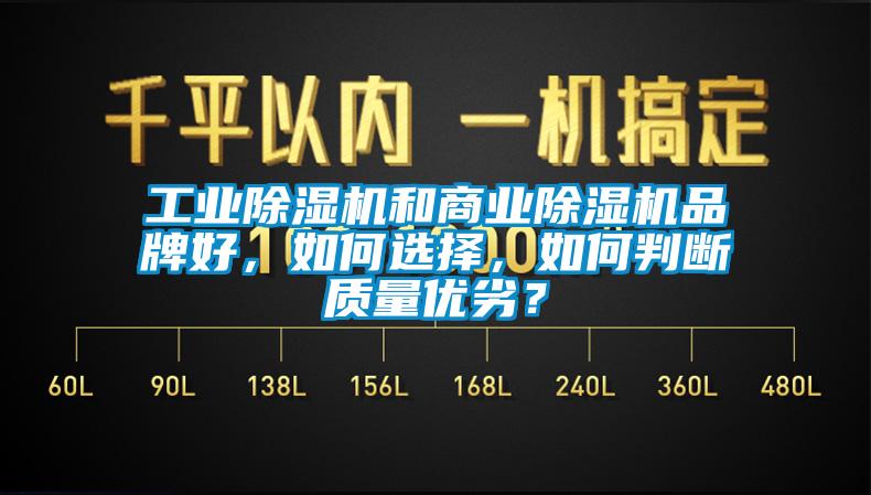 工業除濕機和商業除濕機品牌好，如何選擇，如何判斷質量優劣？