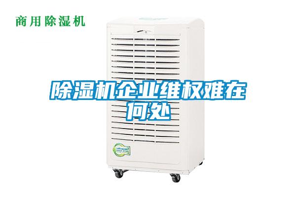 除濕機企業(yè)維權難在何處