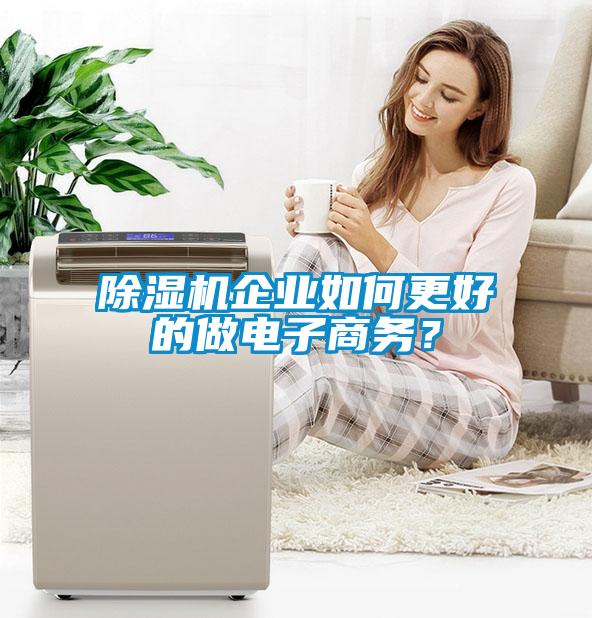 除濕機(jī)企業(yè)如何更好的做電子商務(wù)？