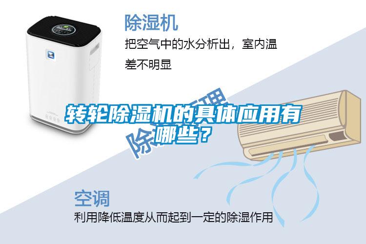 轉輪除濕機的具體應用有哪些？