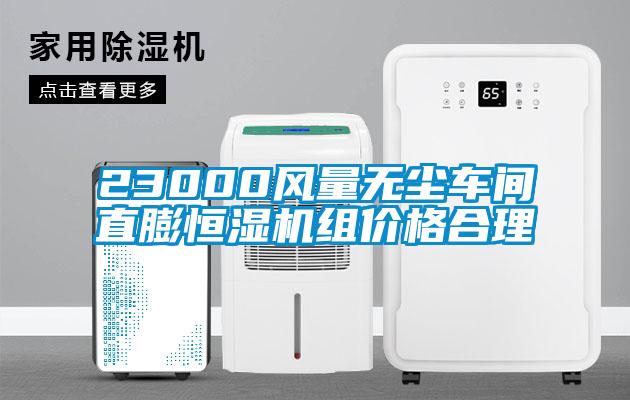 23000風(fēng)量無(wú)塵車間直膨恒濕機(jī)組價(jià)格合理