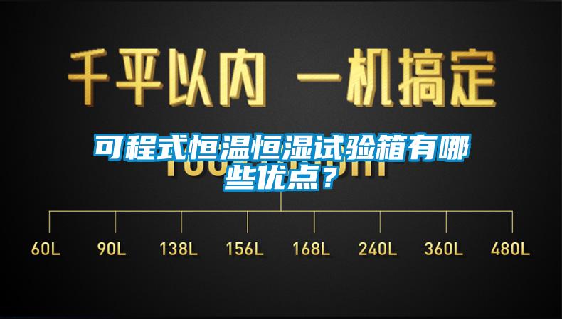 可程式恒溫恒濕試驗箱有哪些優點？