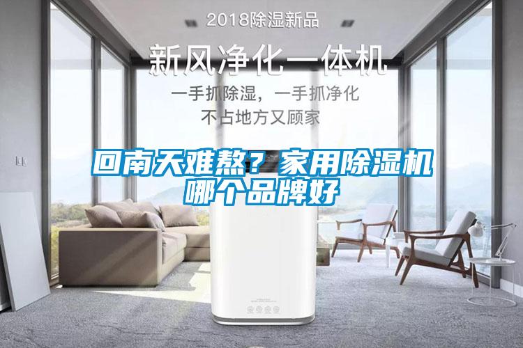 回南天難熬？家用除濕機哪個品牌好