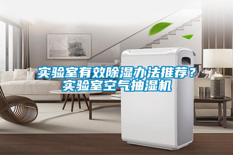 實驗室有效除濕辦法推薦？實驗室空氣抽濕機
