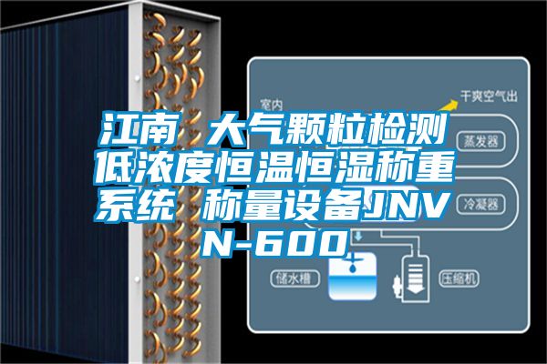 江南 大氣顆粒檢測低濃度恒溫恒濕稱重系統 稱量設備JNVN-600