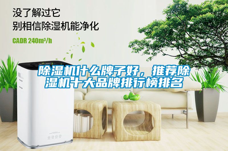 除濕機什么牌子好，推薦除濕機十大品牌排行榜排名