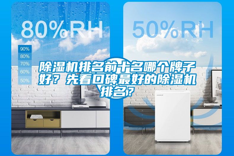 除濕機排名前十名哪個牌子好？先看口碑最好的除濕機排名？