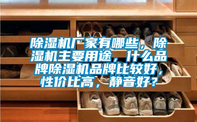 除濕機廠家有哪些，除濕機主要用途，什么品牌除濕機品牌比較好，性價比高，靜音好？