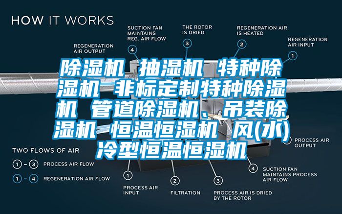 除濕機 抽濕機 特種除濕機 非標定制特種除濕機 管道除濕機、吊裝除濕機 恒溫恒濕機 風(水)冷型恒溫恒濕機