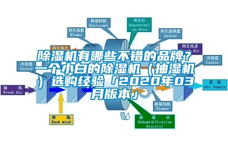 除濕機有哪些不錯的品牌？一個小白的除濕機（抽濕機）選購經驗「2020年03月版本」