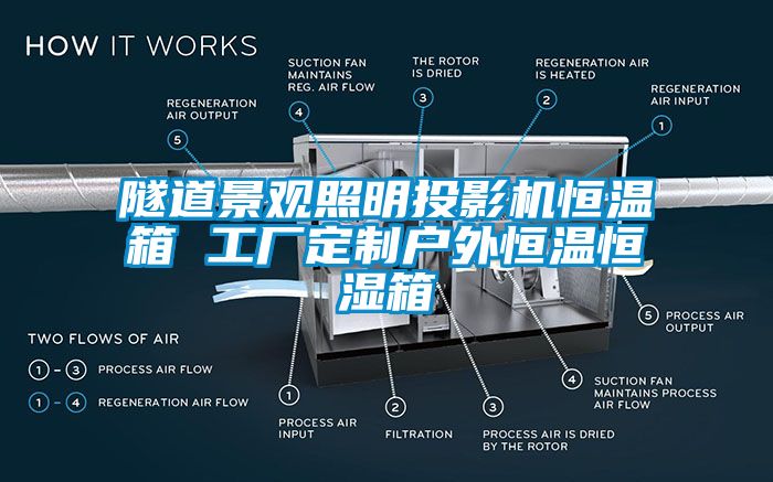 隧道景觀照明投影機恒溫箱 工廠定制戶外恒溫恒濕箱